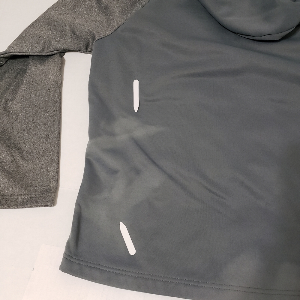 Jordan Brand Nike Hoodie Jacket Boy's xl silver and gray - Picture 7 of 8